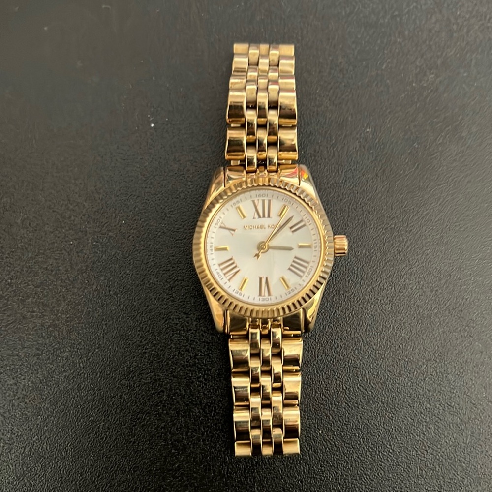 Michael Kor’s Gold Watch